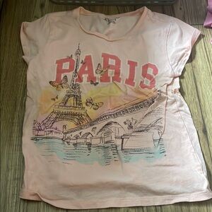 The Children's Place Pink Paris Tee  (Bin H)
